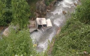 गुल्मीमा जिप दुर्घटना: ३ जना घाइते