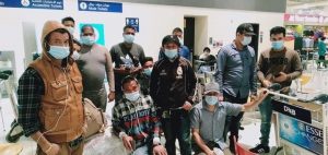 अन्ततः दुबई एयरपोर्टमा अलपत्र परेका नेपाली आज स्वदेश फर्किए