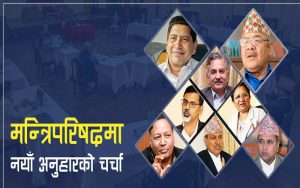 मन्त्रिपरिषद पुनर्गठनको तयारी, को–को बाहिरिँदै, को–को भित्रिँदै छन्? मन्त्रिपरिषद पुनर्गठनको तयारी, को–को बाहिरिँदै, को–को भित्रिँदै छन्?