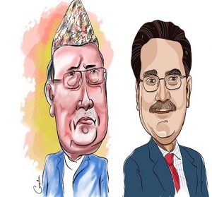 प्रचण्ड कोरोना कन्ट्याक्ट ट्रेसिङमा परेपछि ओलीलाइ तनाव !