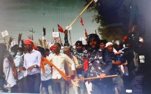  प्रहरी र कांग्रेस कार्यकर्ताबीच झडप, डीएसपीसहित ४० बढी घाइते