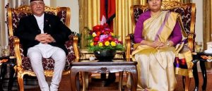राष्ट्रपति र प्रधानमन्त्रीबीच छलफल सकियो