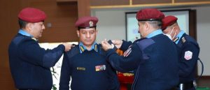 बढुवा भएका डीआईजीलाई दर्ज्यानी चिन्ह प्रदान