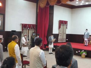 नवनियुक्त मन्त्रीहरुले लिए सपथ